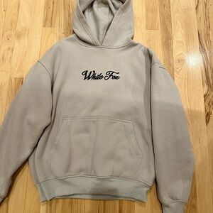 White Fox Boutique Gray Hoodie